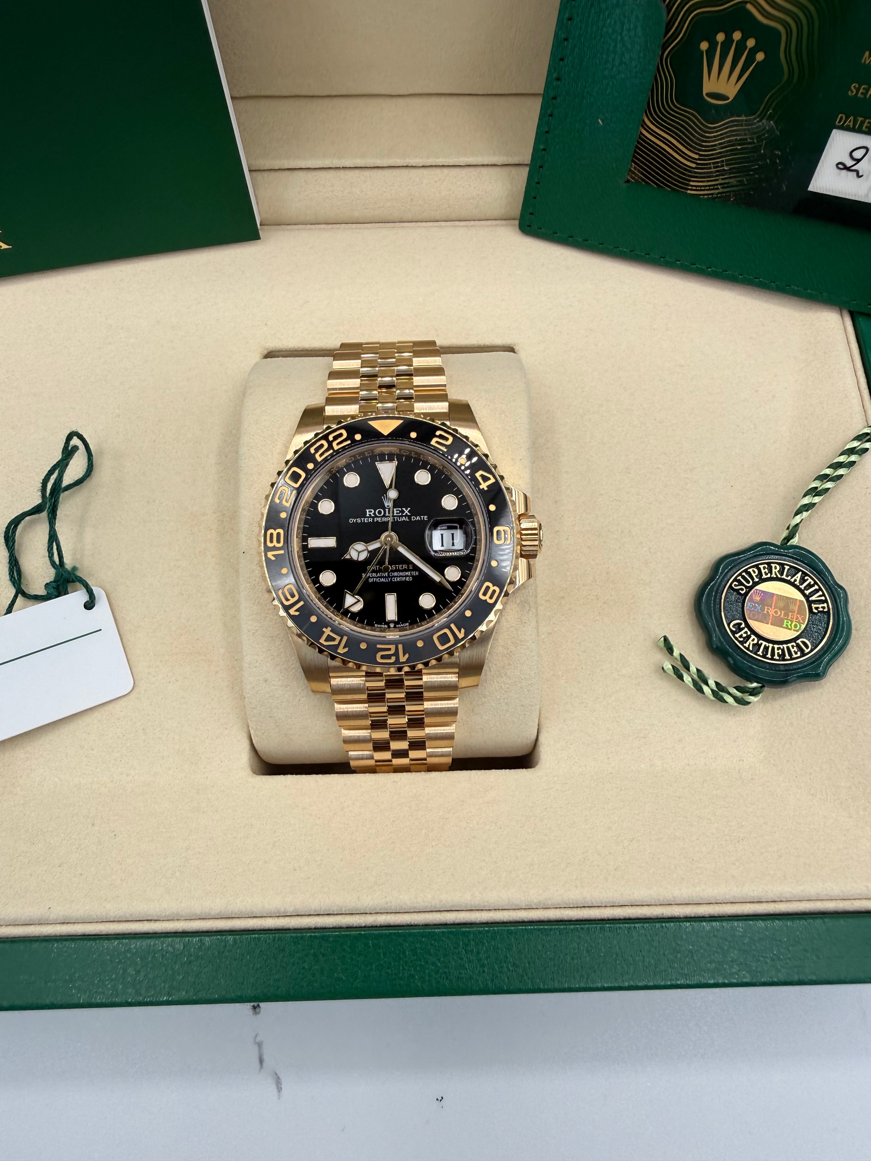 Rolex 126718GRNR GMT- Full Gold
