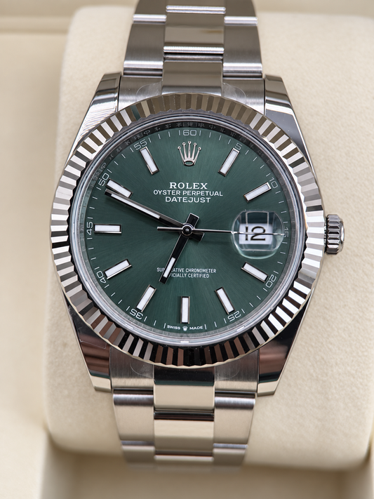 Rolex DJ41 Mint Green 126334