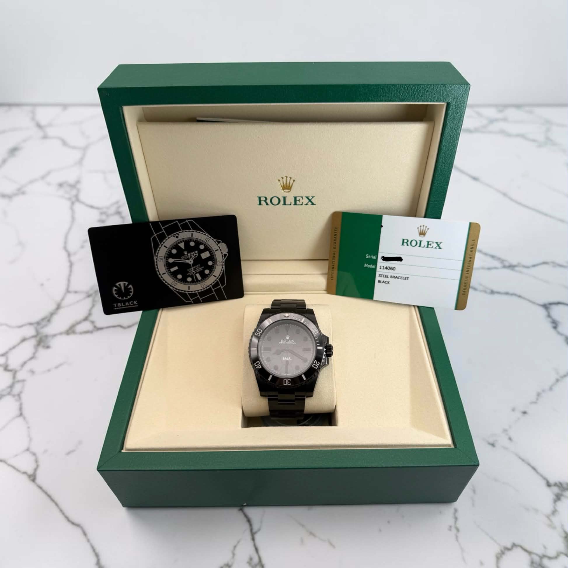 Rolex Submariner 114060 – ALL BLACK