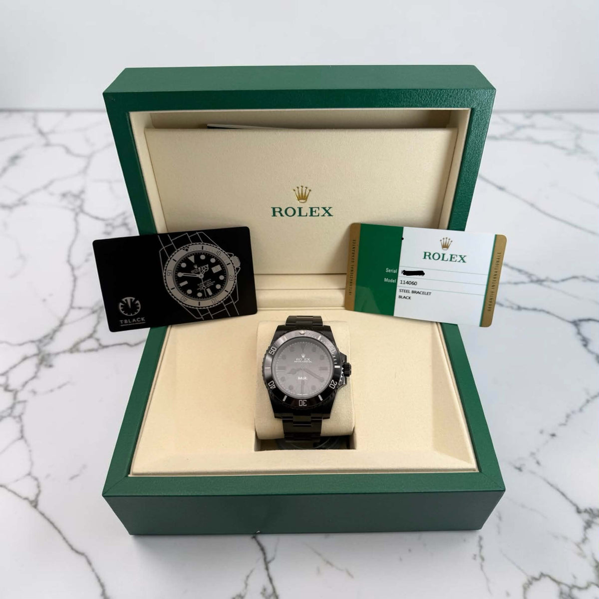 Rolex Submariner 114060 – ALL BLACK