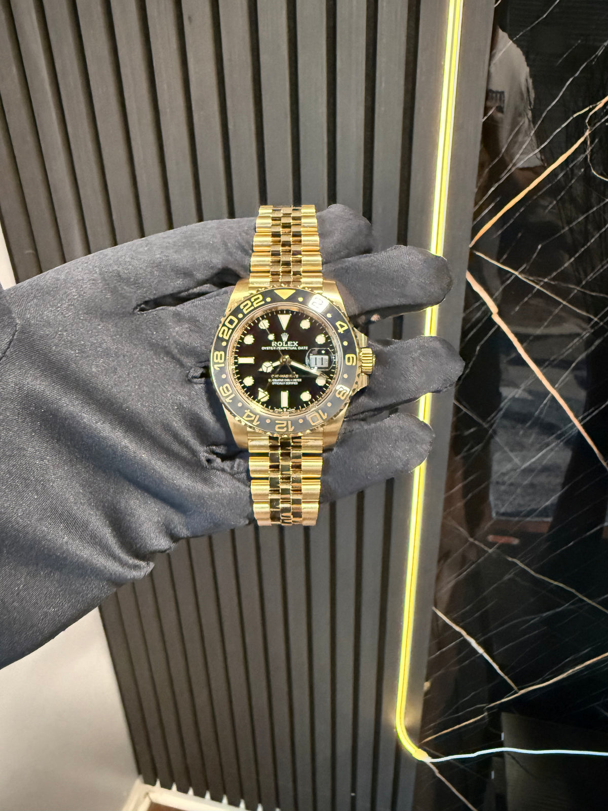 Rolex 126718GRNR GMT- Full Gold