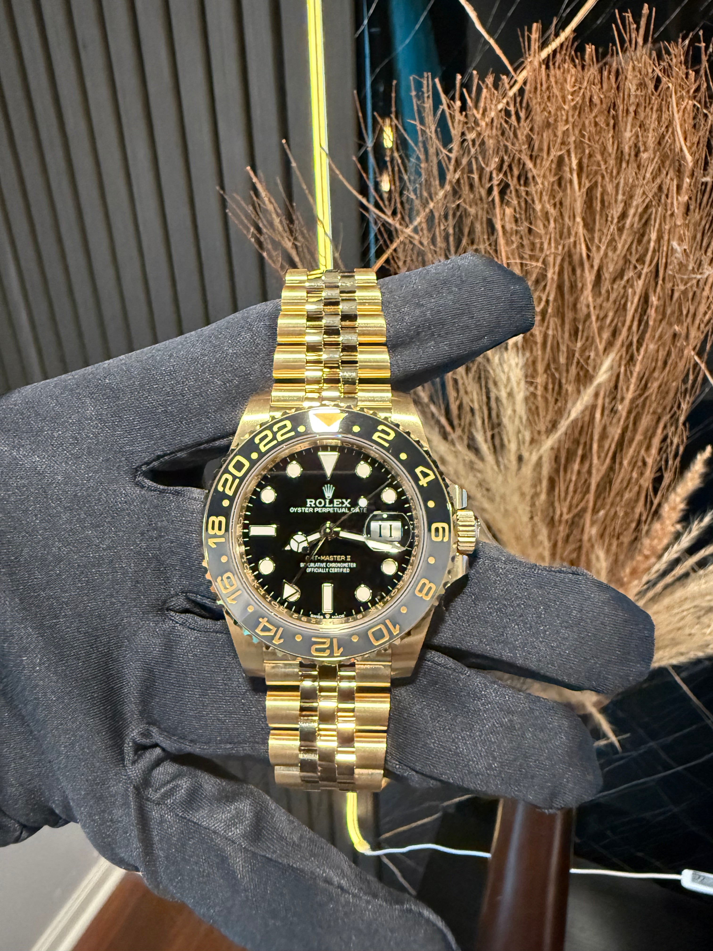 Rolex 126718GRNR GMT- Full Gold