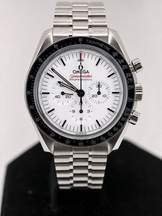 OMEGA Speedmaster Professional Moonwatch White Dial