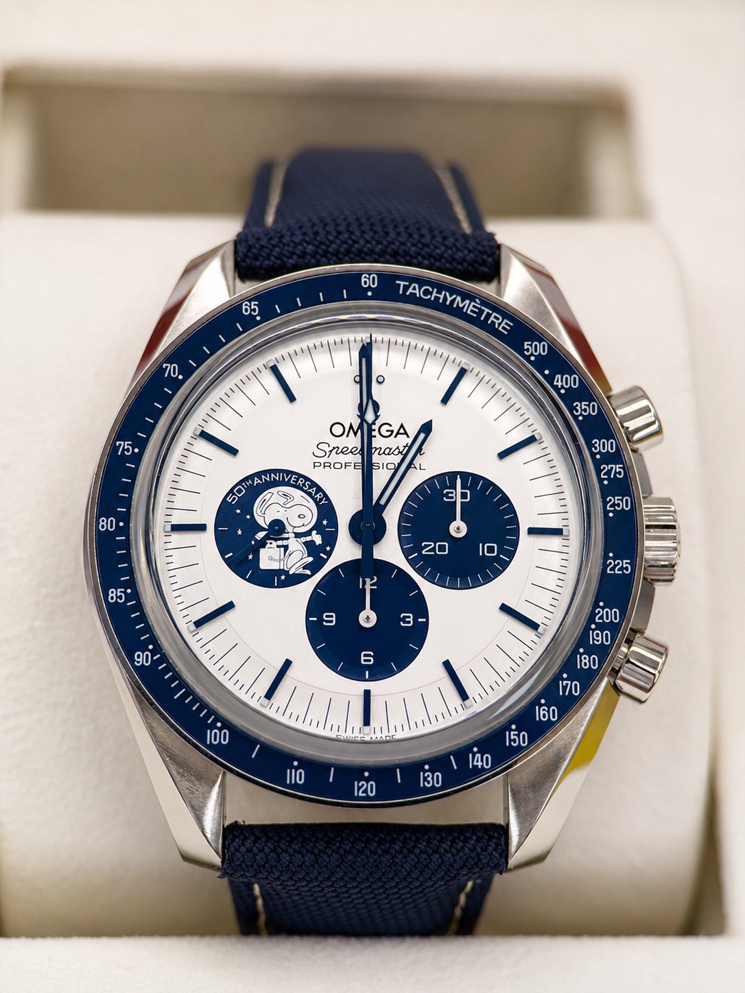 Omega Speedmaster “Silver Snoopy Award” 50th Anniversary