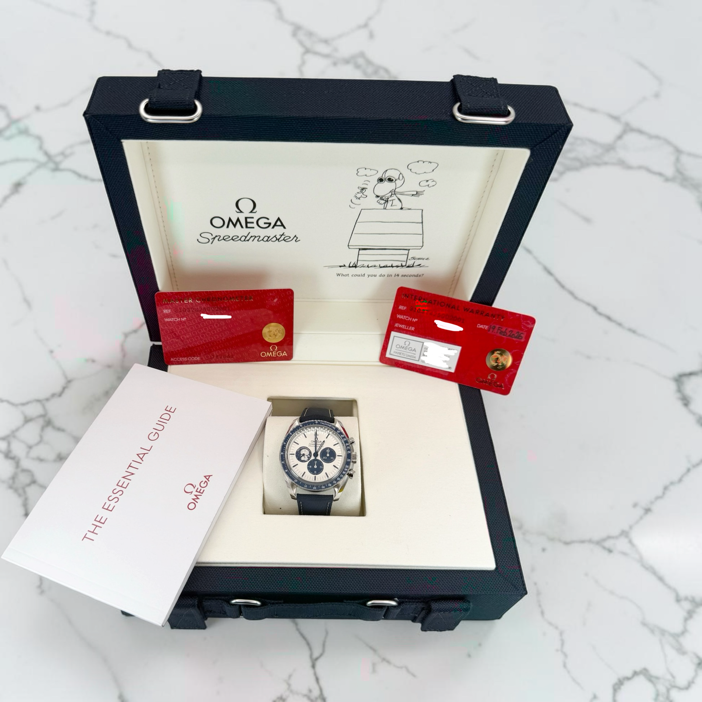 Omega Speedmaster “Silver Snoopy Award” 50th Anniversary